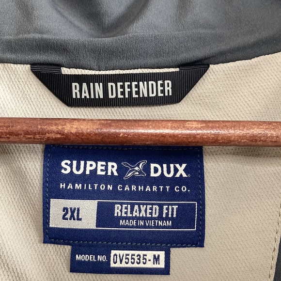 Carhartt Vest Mens XXL Grey Super Dux Rain Defender Softshell DWR ADDED LOGO - Picture 14 of 16